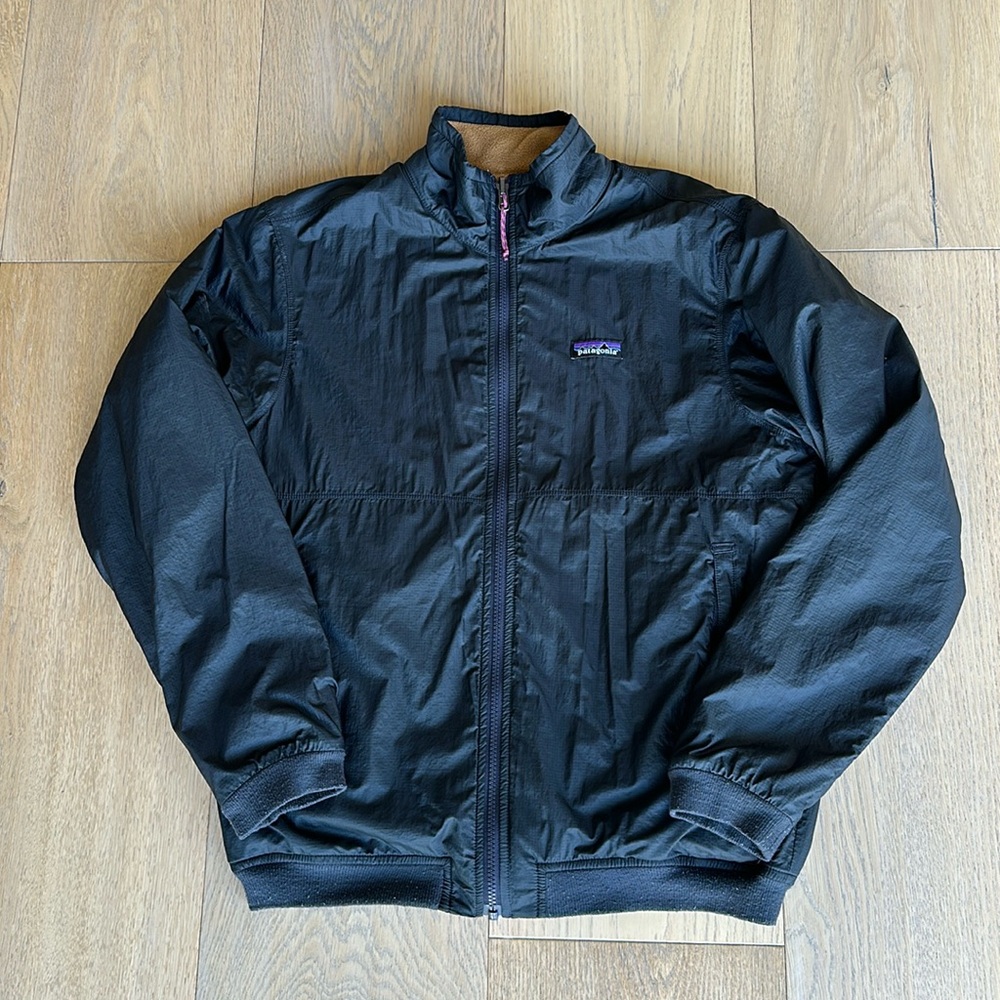 Patagonia Men's Reversible Shelled Microdini Fleece Jacket - Picture 2 of 3